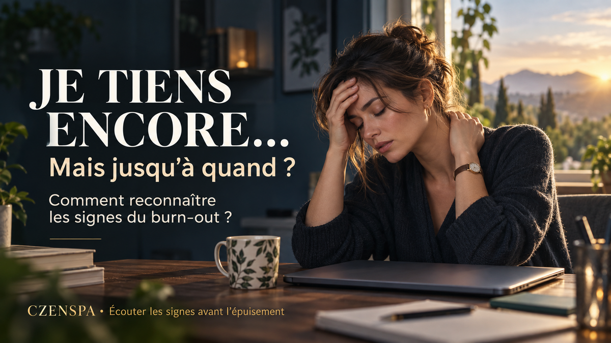 Femme épuisée au travail se demandant comment savoir si elle fait un burn-out